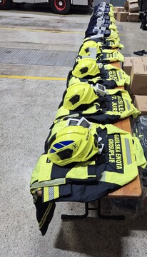 GZ Grosuplje razdelilo novo zaščitno opremo in pozivnike vsem gasilskim društvom